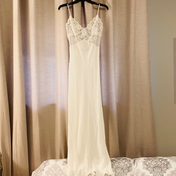 Victoria's Secret Other - Victoria’s Secret Vintage Silk Bridal Nightgown M